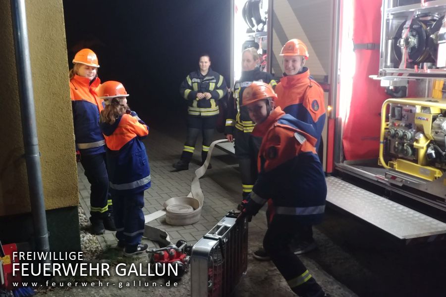 Berufsfeuerwehr-Wochenende unserer Jugendfeuerwehr